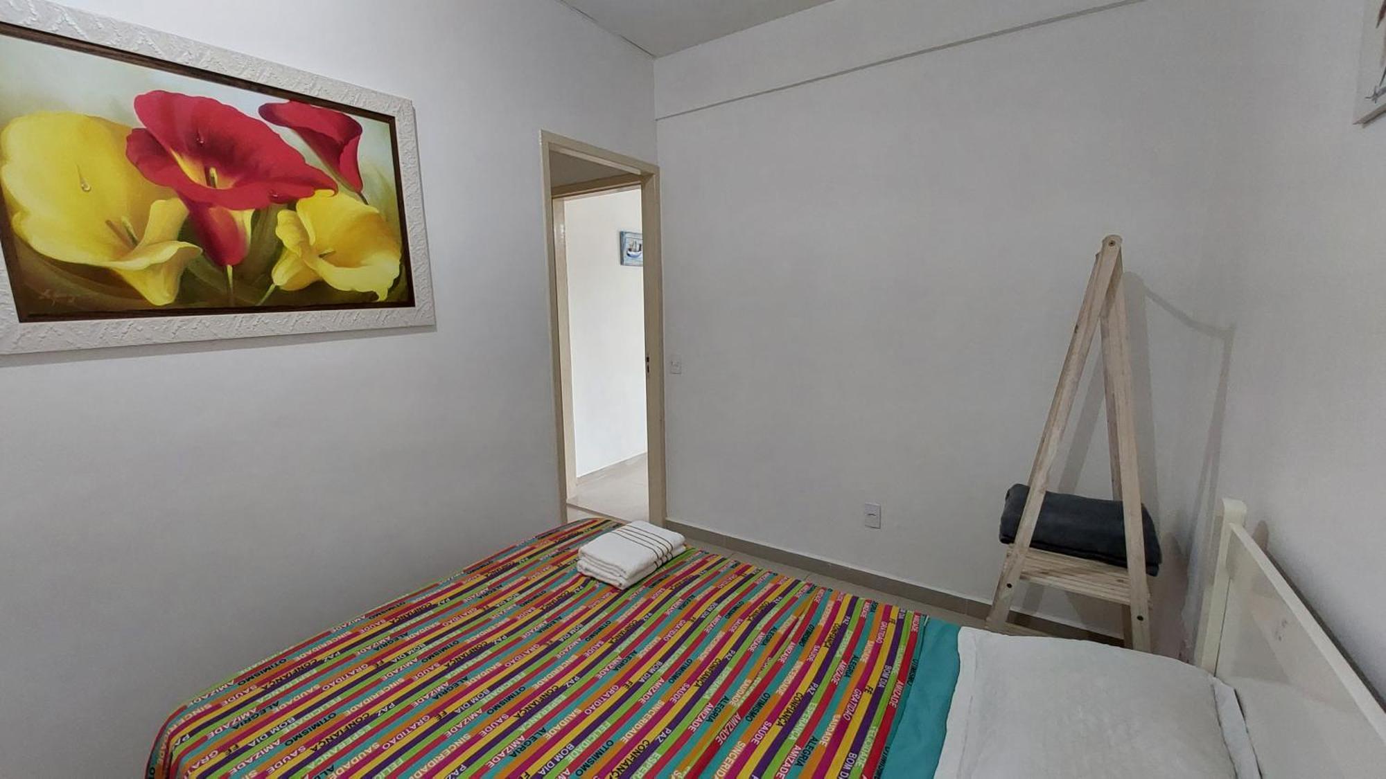 Apto 2 Quartos Com Ar A 200M Da Praia ฟลอเรียนอโปลิส ภายนอก รูปภาพ